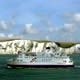 Barco ceca de las costas brit�nicas