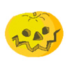Calabaza t�pica de Hallowe