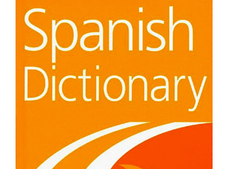 Portada de diccionario de espa�ol (Spanish Dictionary)