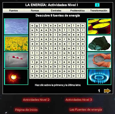 Pantalla Actividades