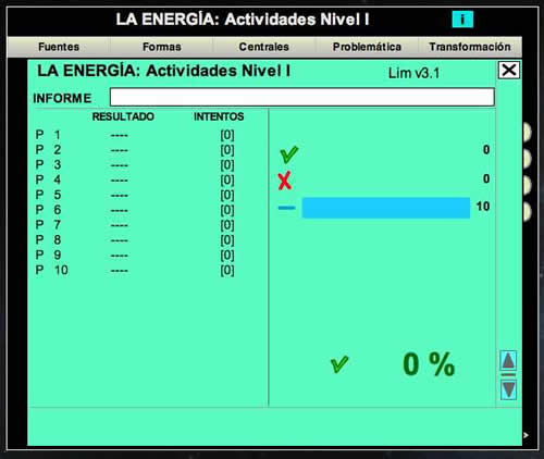 Correcci�n actividades
